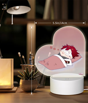 Terraglotte Heart-Shaped Night Light (Bedtime Terra)