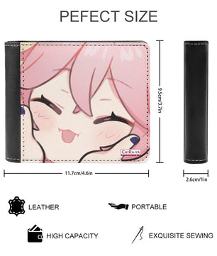 Genshin Impact Squishy Series Leather Wallet - Yae Miko
