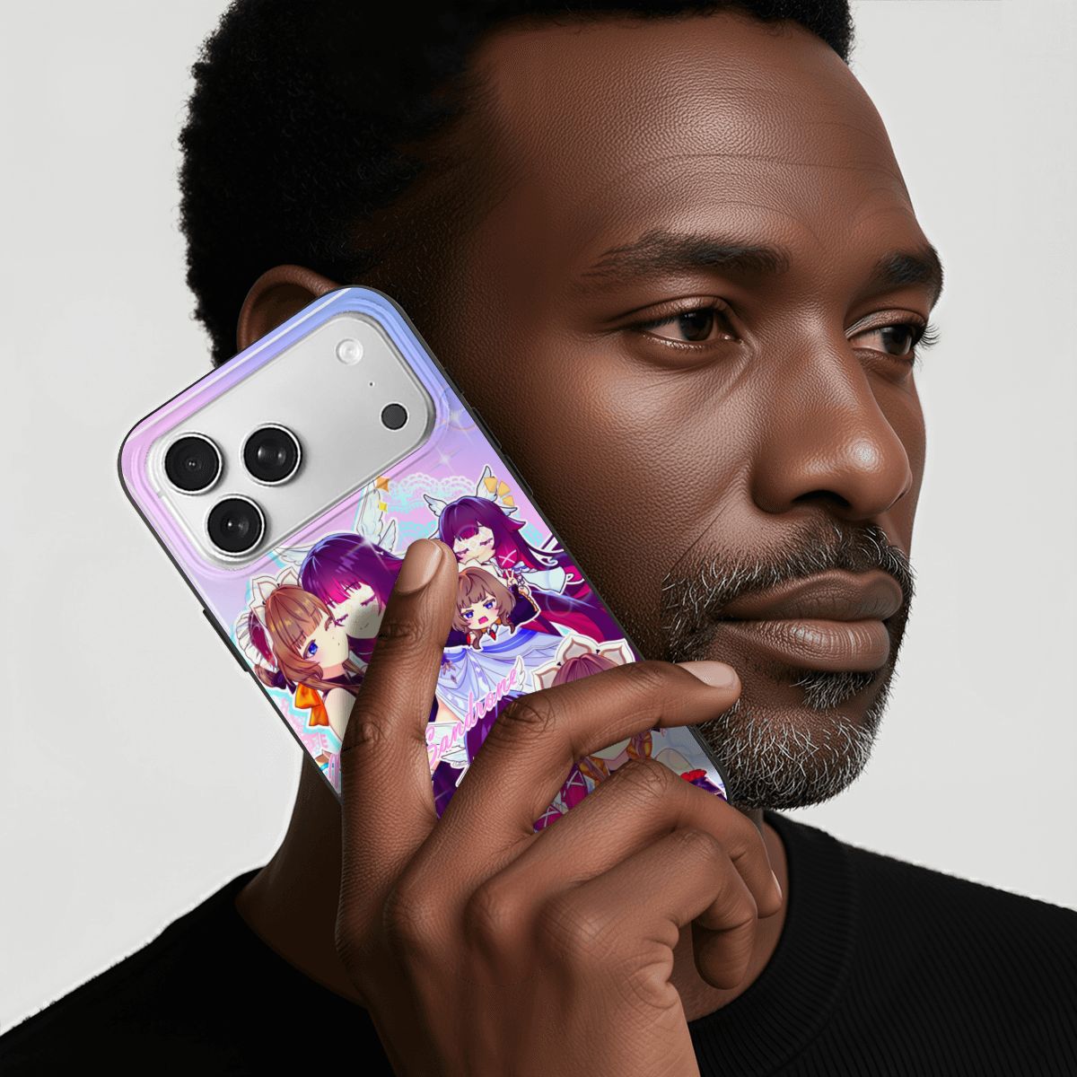 iPhone 17 Pro Max TPU Black Phone Case Chiraya Studios