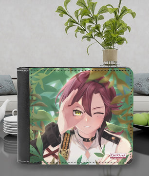 Genshin Impact Leather Wallet - Shikanoin Heizou: 