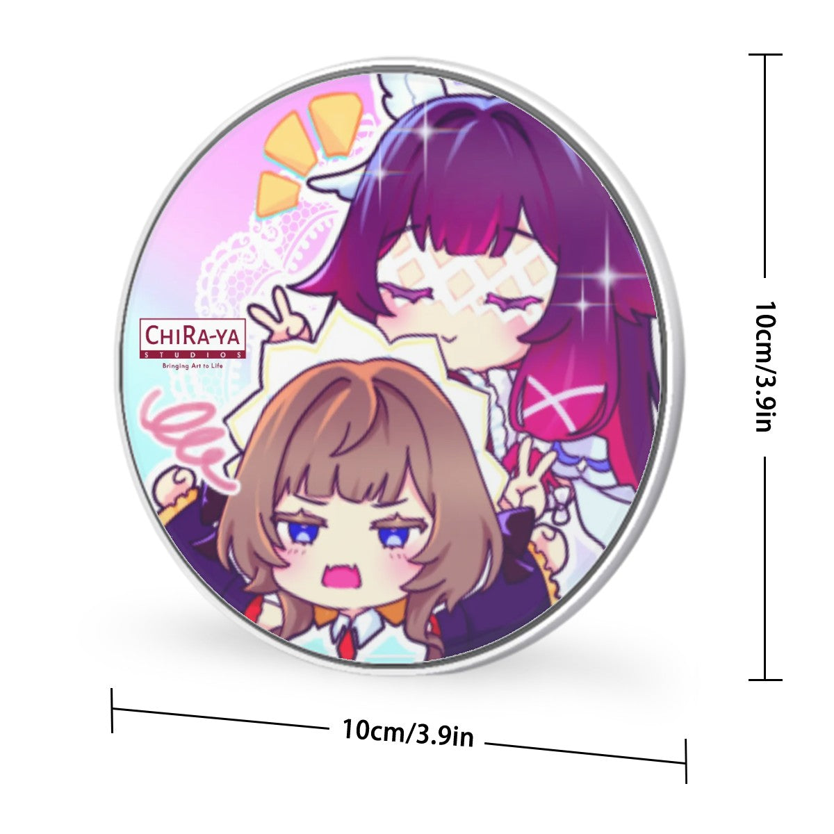 Genshin Impact Wireless Phone Charger - Columbina & Sandrone: 