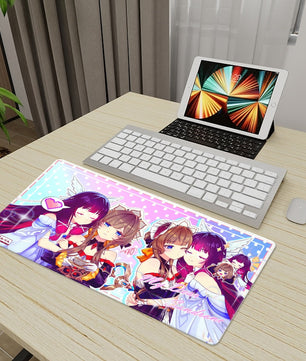 Genshin Impact Gaming Mouse Pad (Extra Large) - Columbina & Sandrone: 