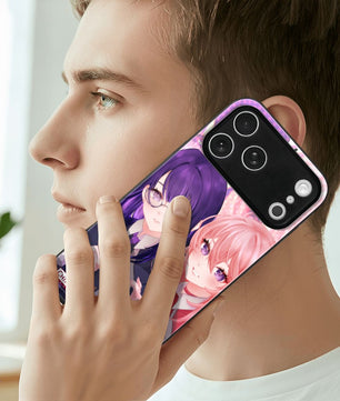 Genshin Impact Phone Case (iPhone 17 Pro Max) - Raiden Ei & Yae Miko: 