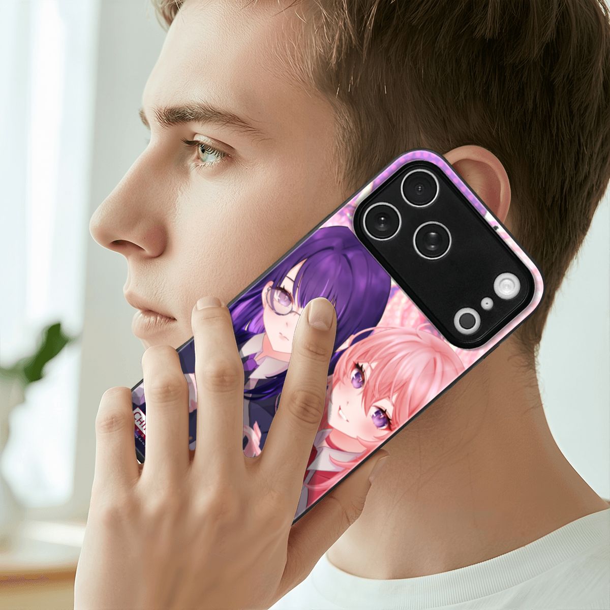 Genshin Impact Phone Case (iPhone 17 Pro Max) - Raiden Ei & Yae Miko: "Takina & Chisato" Chiraya Studios