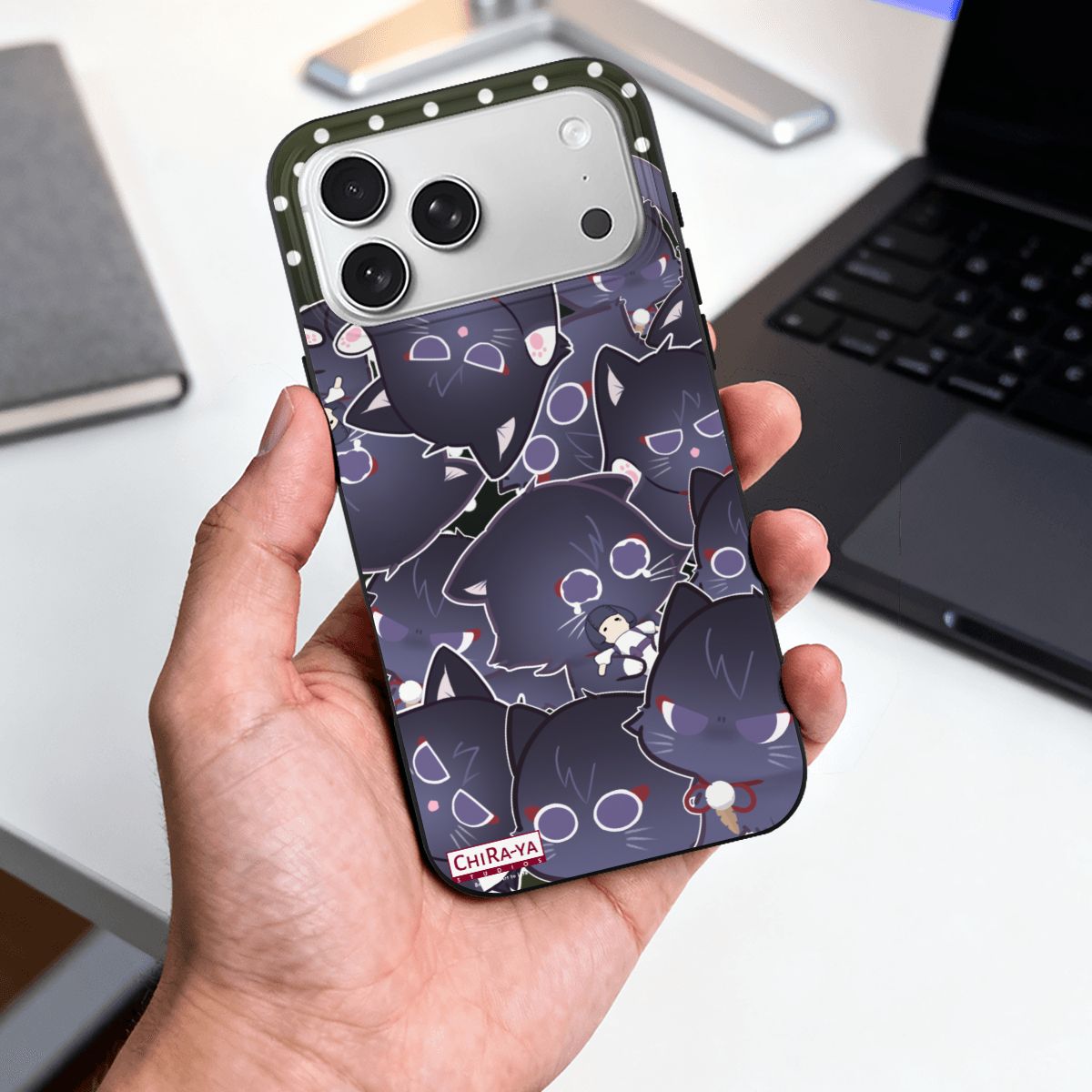 iPhone 17 Pro Max Glass Phone Case Chiraya Studios