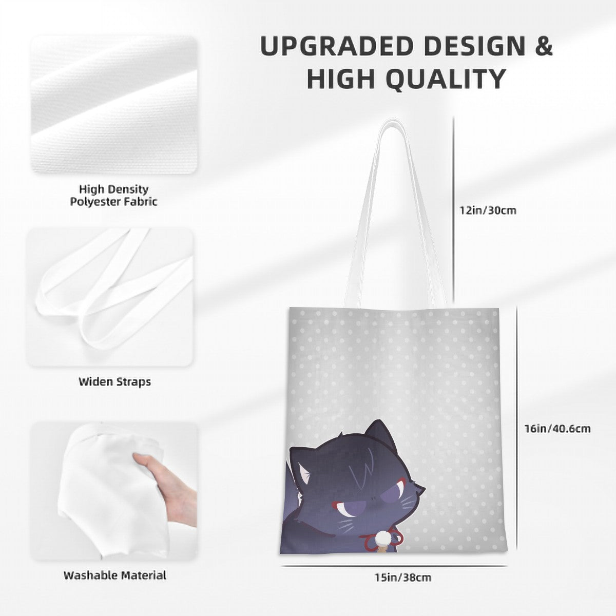Genshin Impact Tote Bag - Scarameow (Angy)