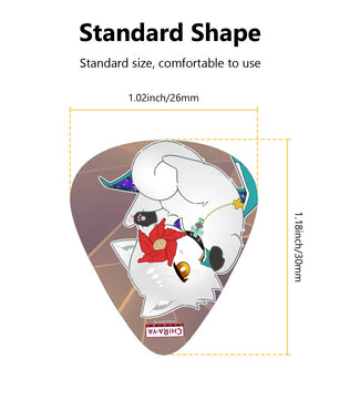 Guilty Gear Guitar Pick - Asuka R. Kreutz (Cat Asuka)