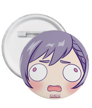 Genshin Impact Pin Badge - Derp series