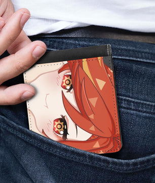 Genshin Impact Squishy Series Leather Wallet - Mavuika