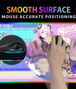 Genshin Impact Premium RGB Gaming Mouse Pad (with Wireless Charging) - Citlali: 