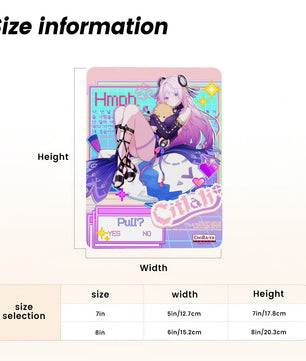 Genshin Impact Metal Print with Stand - Citlali: 