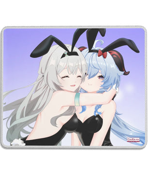 Genshin Impact x Honkai Star Rail Gaming Mouse Pad - Firefly & Ganyu: 