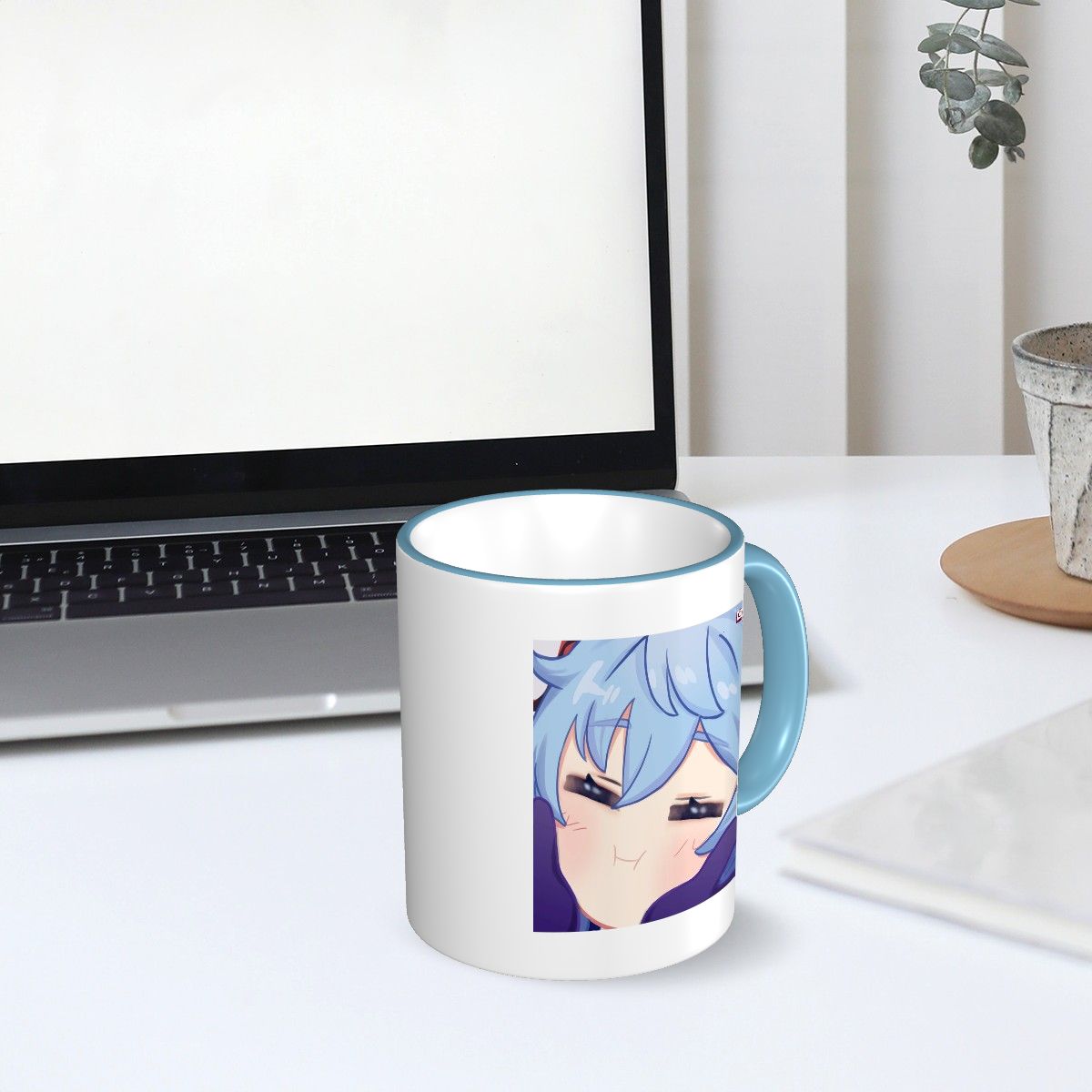Genshin Impact Squishy Series Ceramic Mug - Ganyu