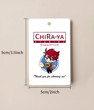 Genshin Impact Squishy Series Leather Wallet (Special Edition) - Zhongli x Hu Tao & Neuvillette x Furina