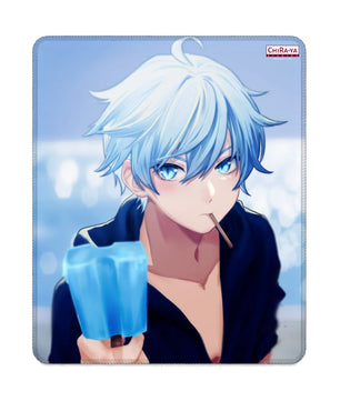 Genshin Impact Chongyun (Summertime) anime vertical gaming mouse pad by Chiraya Studios