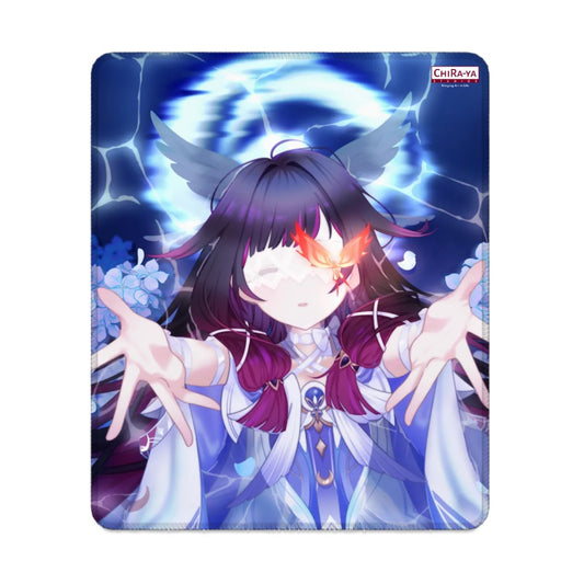 Genshin Impact Columbina anime vertical gaming mouse pad by Chiraya Studios