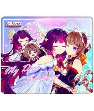 Genshin Impact Columbina and Sandrone anime gaming mouse pad by Chiraya Studios
