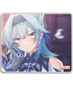 Genshin Impact Eula (Night out at Angel's Share) anime gaming mouse pad by Chiraya Studios