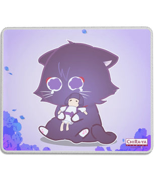 Genshin Impact Scarameow (Sad) anime gaming mouse pad by Chiraya Studios