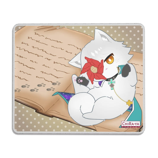 Guilty Gear Asuka Kreutz (Cat Asuka) anime gaming mouse pad Commissioned Fan Art design by Chiraya Studios