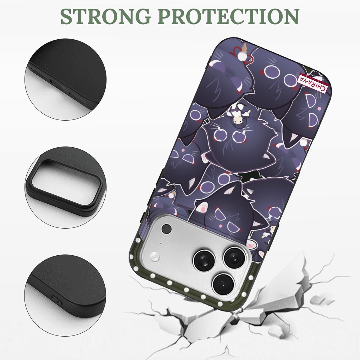 iPhone 17 Pro Max Glass Phone Case Chiraya Studios