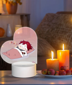 Terraglotte Heart-Shaped Night Light (Bedtime Terra)
