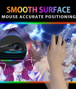 Genshin Impact Premium RGB Gaming Mouse Pad (with Wireless Charging) - Columbina: 