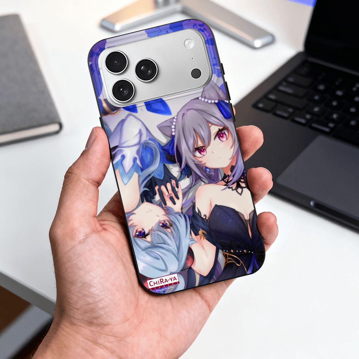 iPhone 17 Pro Max Glass Phone Case Chiraya Studios