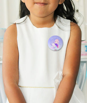 Genshin Impact Pin Badge - Sangonomiya Kokomi