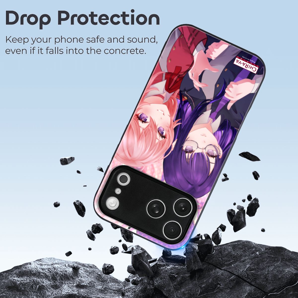 Genshin Impact Phone Case (iPhone 17 Pro Max) - Raiden Ei & Yae Miko: "Takina & Chisato" Chiraya Studios
