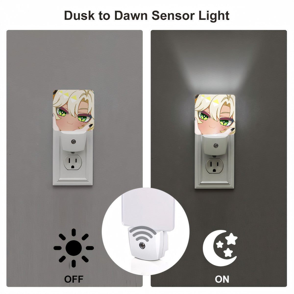 Genshin Impact Squishy Series Automatic LED Night Light - Xilonen