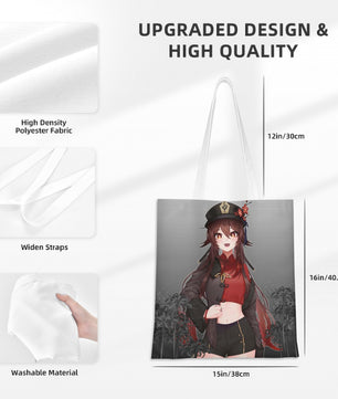 Genshin Impact Tote Bag - Hu Tao: 