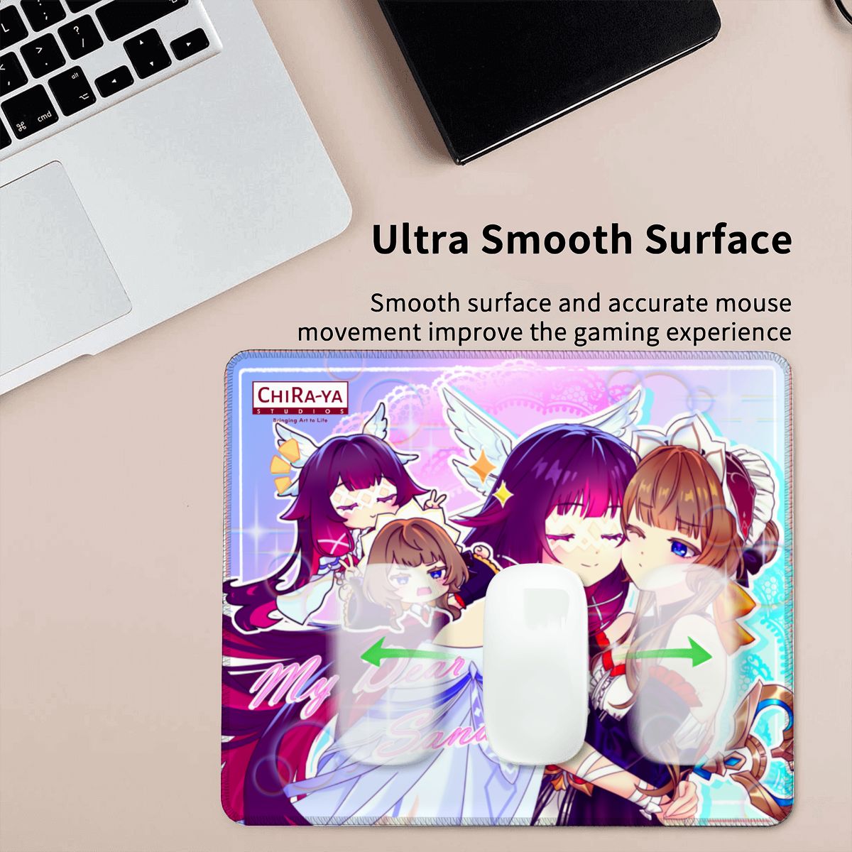 Genshin Impact Gaming Mouse Pad - Sandrone & Columbina 