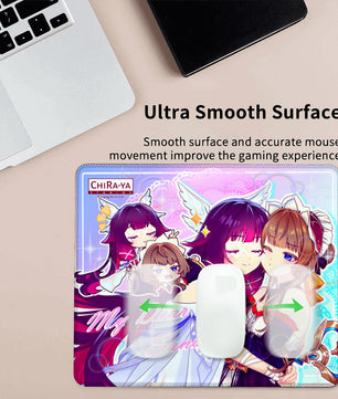 Genshin Impact Gaming Mouse Pad - Sandrone & Columbina 