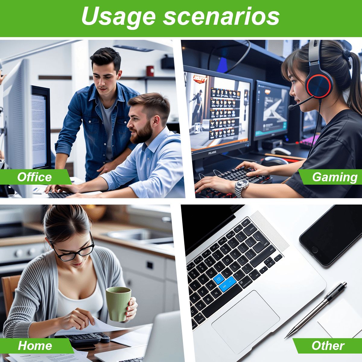 Genshin Impact Gaming Mouse Pad - Sandrone & Columbina 