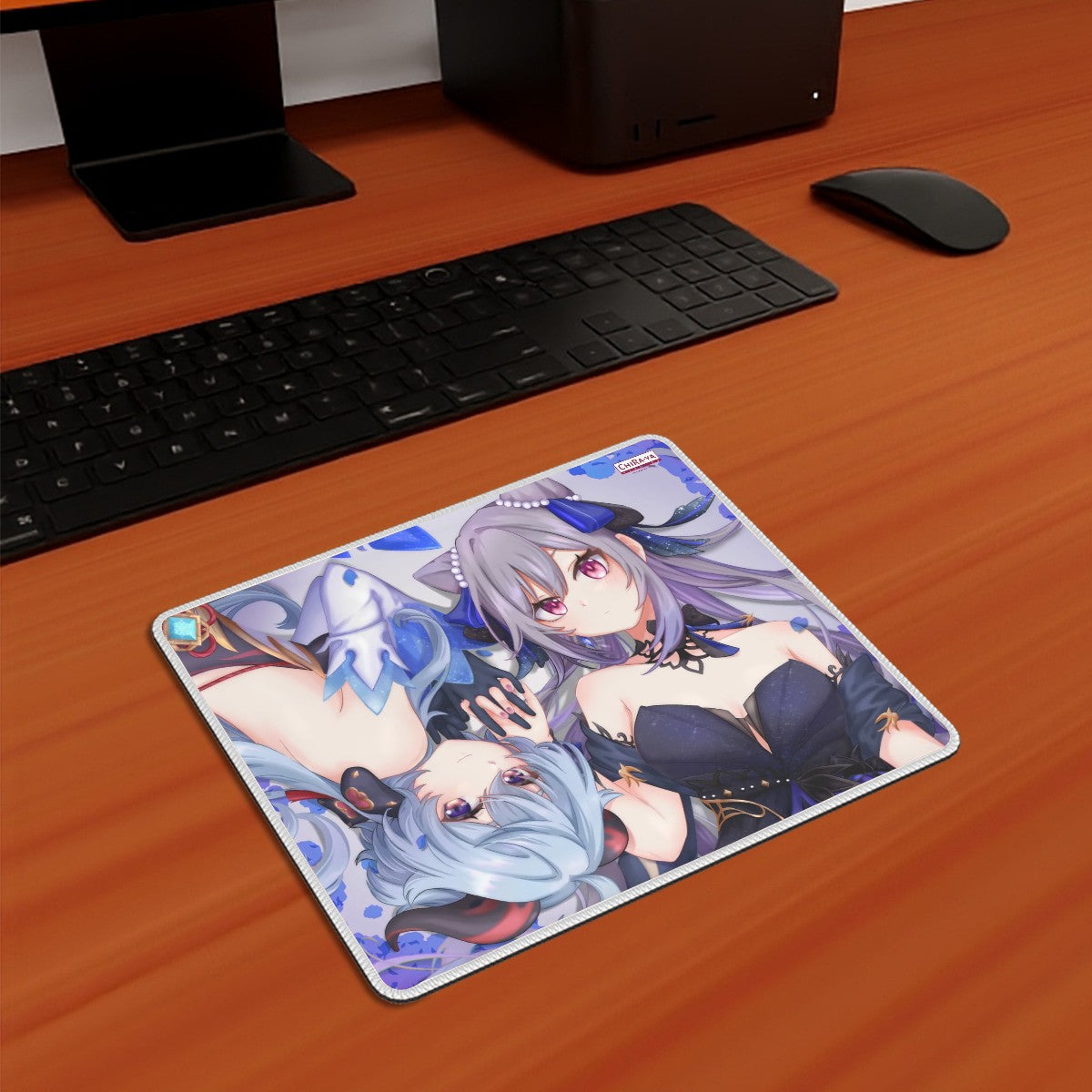 Genshin Impact Gaming Mouse Pad - Ganyu & Keqing: "Ganqing Impact"