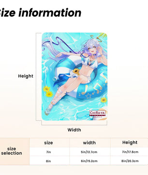 Honkai Star Rail Metal Print with Stand - Robin Summeretto