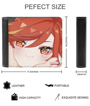 Genshin Impact Squishy Series Leather Wallet - Mavuika