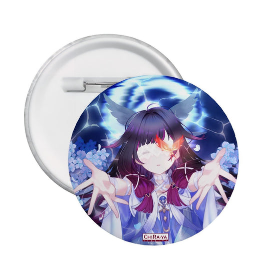 Genshin Impact Pin Badge - Columbina: "Cui Lacrimosae"