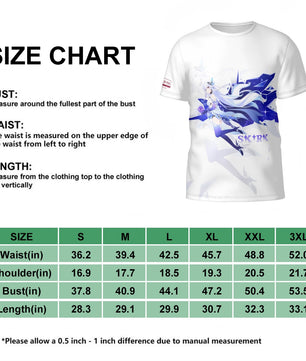 Genshin Impact T-Shirt - Skirk: 