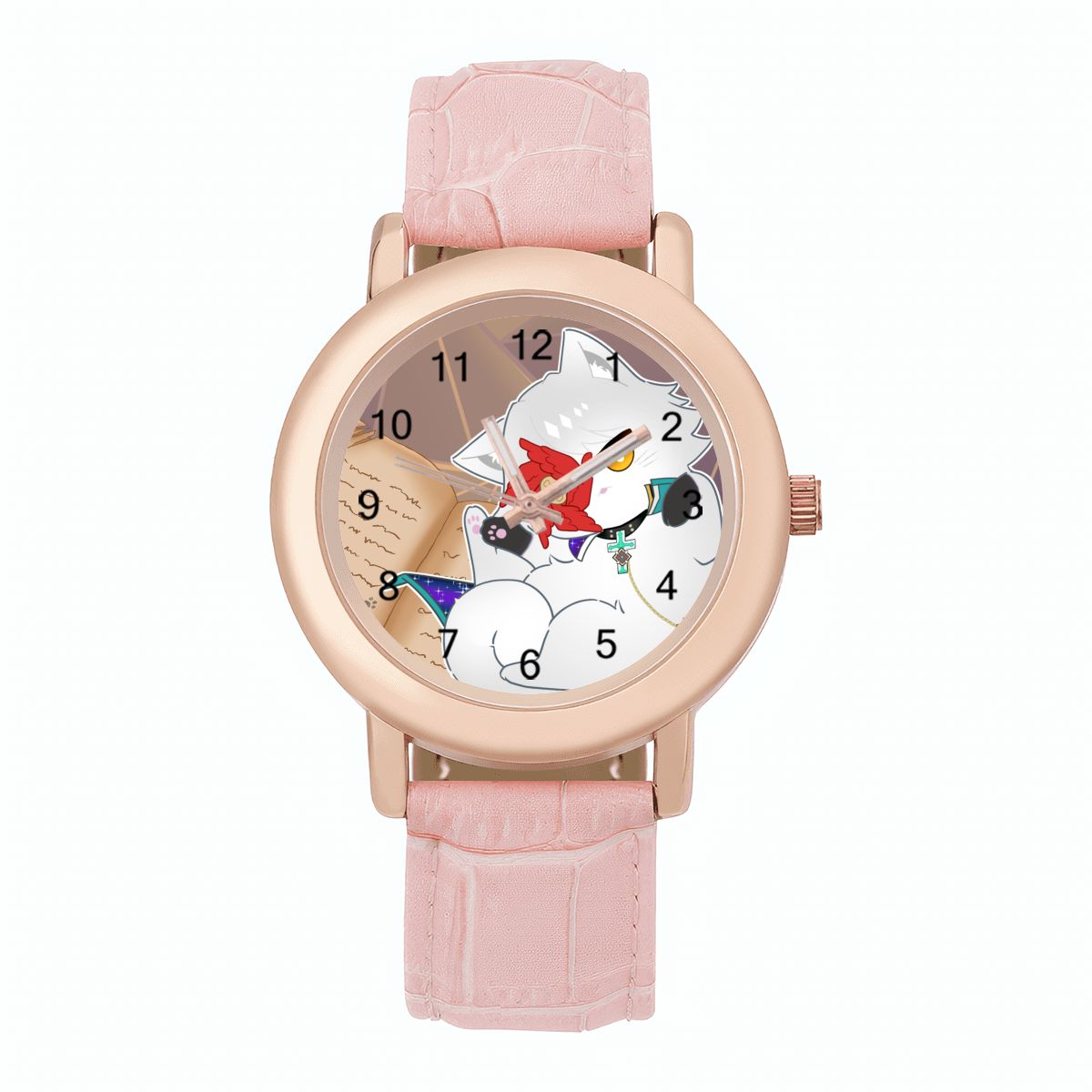Guilty Gear Leather Watch - Asuka Kreutz (Cat Asuka)