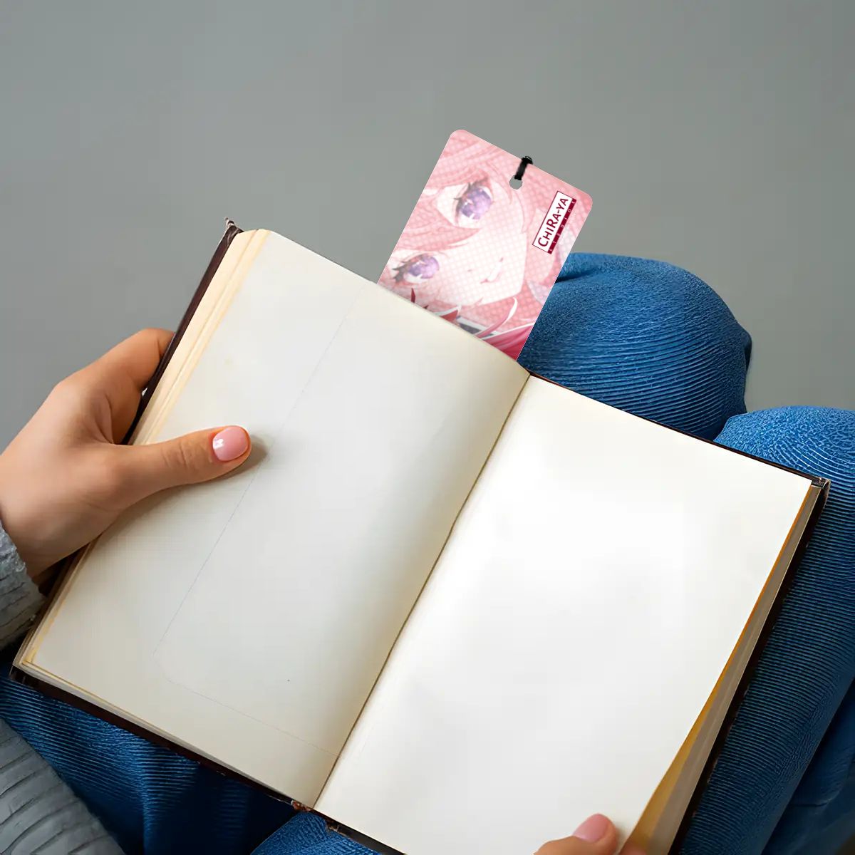 Genshin Impact Wooden Bookmark - Raiden Ei & Yae Miko: "Takina & Chisato"