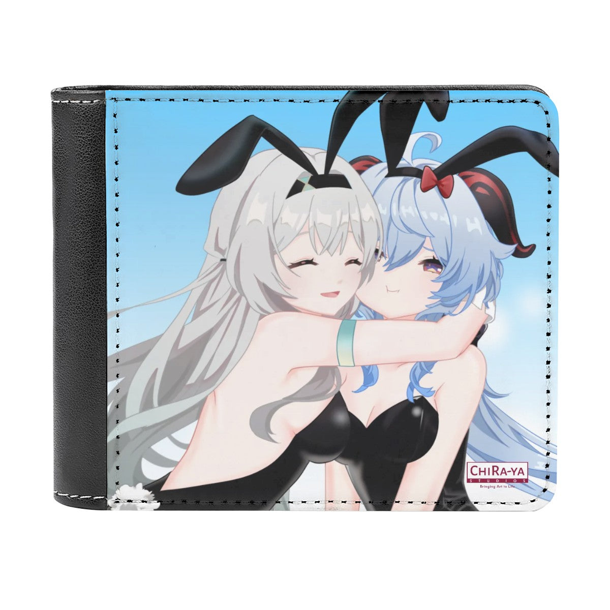 Genshin Impact x Honkai Star Rail Leather Wallet - Firefly & Ganyu: "Bunny Girlies"