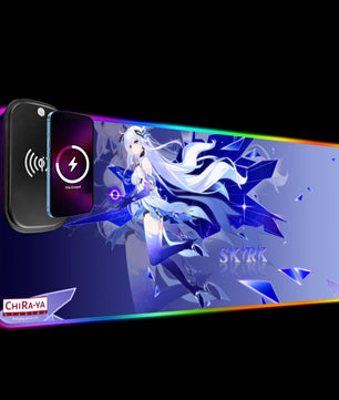 Genshin Impact Premium RGB Gaming Mouse Pad (with Wireless Charging) - Skirk: 