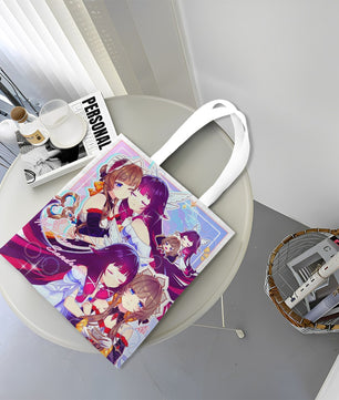 Genshin Impact Tote Bag - Columbina & Sandrone: 