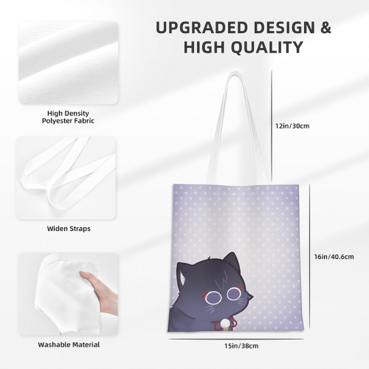 Genshin Impact Tote Bag - Scarameow (Chill)