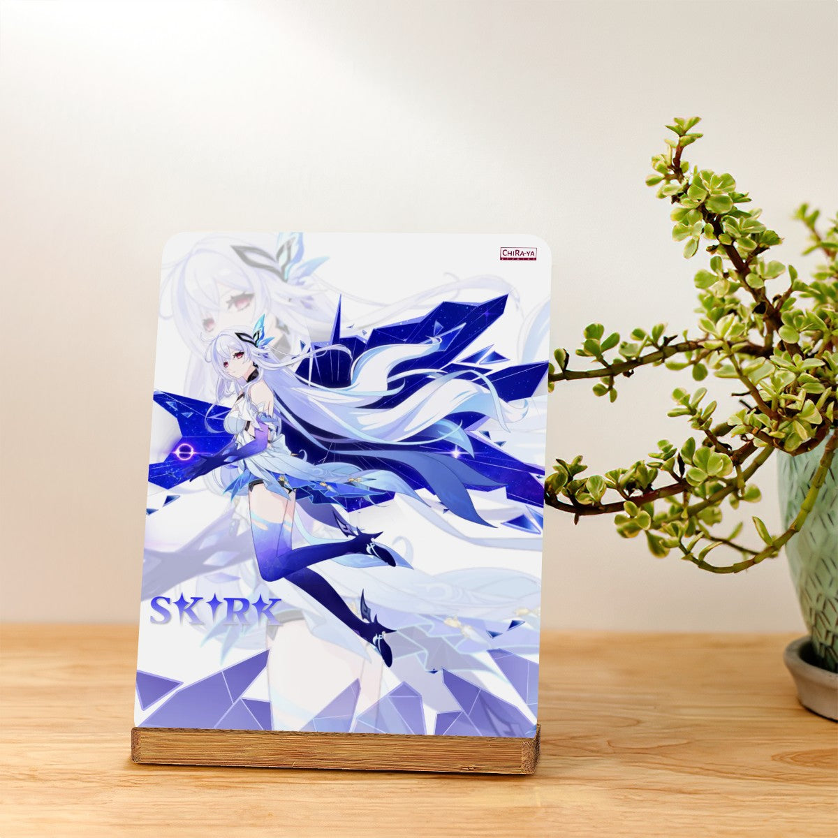 Genshin Impact Metal Print with Stand - Skirk: 