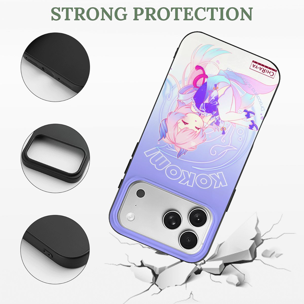 iPhone 17 Pro Max Glass Phone Case Chiraya Studios