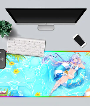 Honkai Star Rail Premium RGB Gaming Mouse Pad (with Wireless Charging) - Robin Summeretto