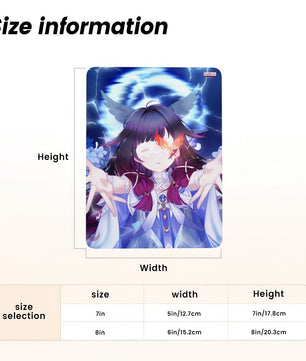 Genshin Impact Metal Print with Stand - Columbina: 